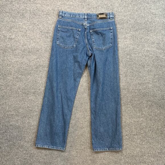 Vintage Hugo Boss Jeans Mens 34 Blue Relaxed Fit Alabama Medium Wash Cotton - Picture 7 of 9